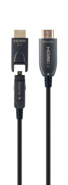 Gembird CCBP-HDMID-AOC-20M AOC High speed HDMI D-A cable with Ethernet AOC
Premium Series 20m Black