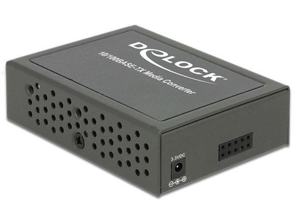 DeLock 100Base-FX SC SM 1310nm 30km compact Media Converter