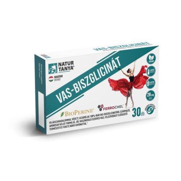 Natur Tanya® VAS-BISZGLICINÁT - Világszabadalommal védett szerves vas és
BioPerine® (fekete bors kivonat)