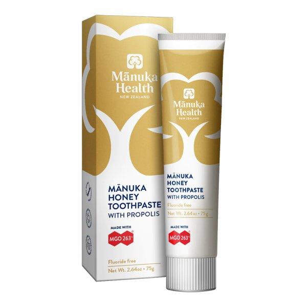 Mannavita Fluormentes fogkrém MGO 400+ Manuka mézzel + Propolisszal, 75ml