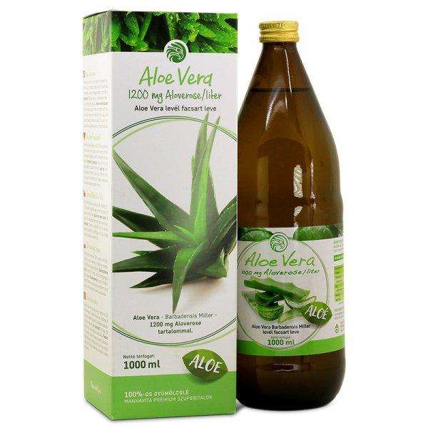 Mannavita ALOE VERA ital 100%-os, 1000ml