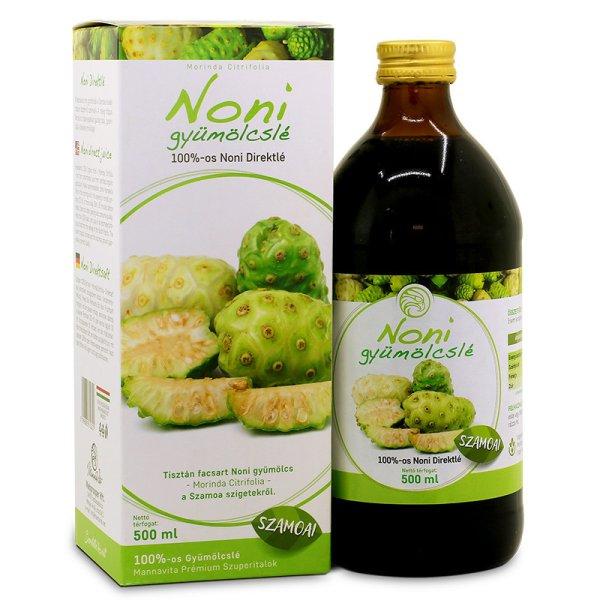 Mannavita NONI 100%-os gyümölcslé, 500 ml