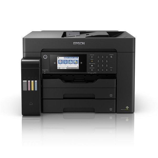 EPSON Tintasugaras nyomtató - EcoTank L15150 (A3+, MFP, színes, 4800x2400 DPI,
32 lap/perc, USB/LAN/Wifi)