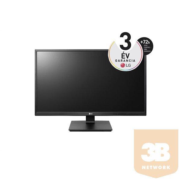 LG IPS monitor 27" 27BK55YP, 1920x1080, 16:9, 250cd/m2, 5ms,
HDMI/DisplayPort/VGA/DVI, Pivot, hangszóró