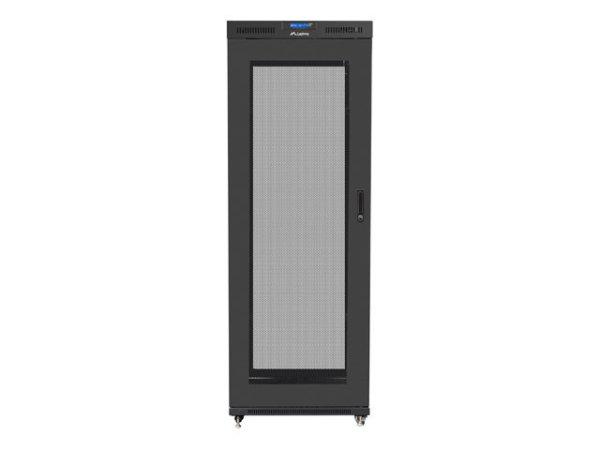 LANBERG álló rack szekrény 19" 42U 800x1200mm, perforált elsõ és
hátsó ajtó, lapraszerelt