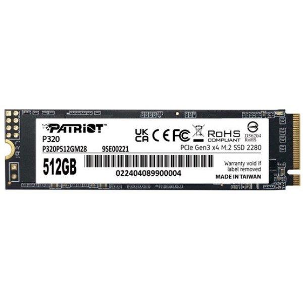 SSD Patriot 512GB P320 M.2 2280 PCIe