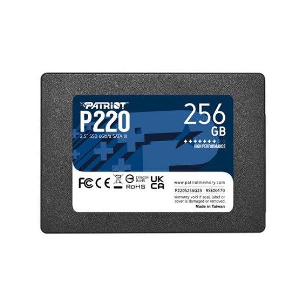 SSD Patriot 256GB P220 2,5" SATA3