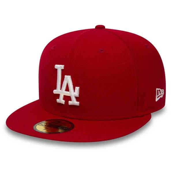 New Era 59Fifty Essential LA Dodgers Red White