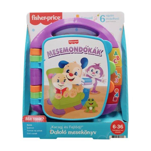 Fisher-Price Kacagj és Fejlődj - Daloló mesekönyv (CJW49)