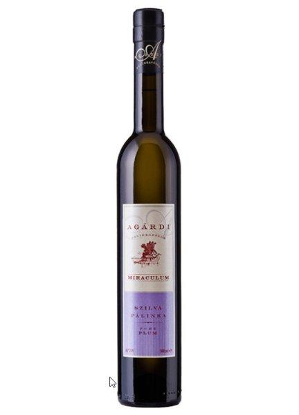 Agárdi Miraculum Szilva pálinka 0,5l 40%