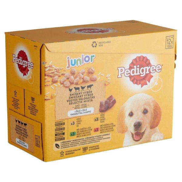 PEDIGREE alutasak 12-pack JUNIOR 12*100g Multipack