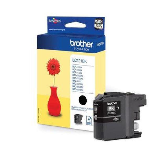 Brother LC121BK eredeti tintapatron