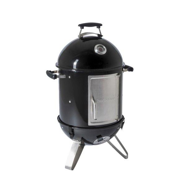 Barbecook BC-SMO-5017 Oskar S zománcozott füstölő és grill, fekete,
átmérő 40cm