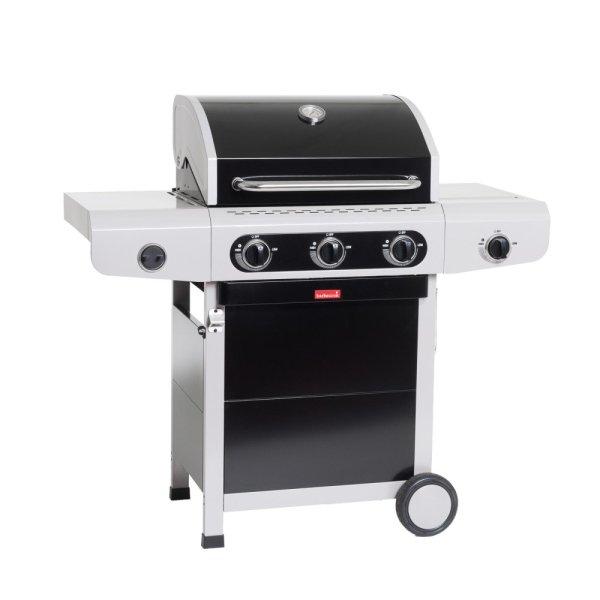 Barbecook BC-GAS-2018 Siesta 310 Black Edition gázgrill, oldalégővel,
124x56x120cm