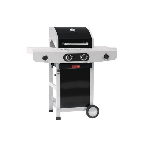 Barbecook BC-GAS-2014 Siesta 210 Black Edition gázgrill, oldalégővel,
112x56x118cm