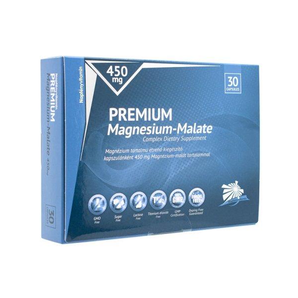 Prémium Magnézium-malát 450mg 30 kapszula