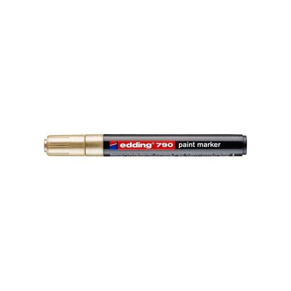 Lakkmarker, 2-3 mm, EDDING "790", arany