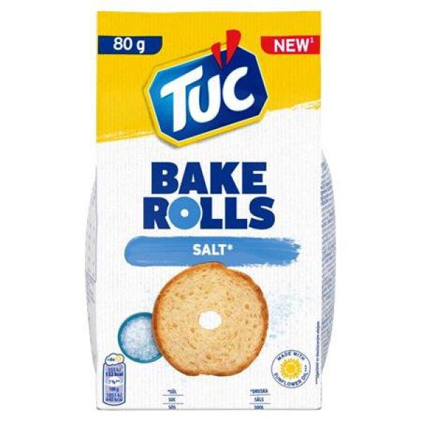 Pirított kenyérkarika, 80 g, TUC "Bake Rolls", sós