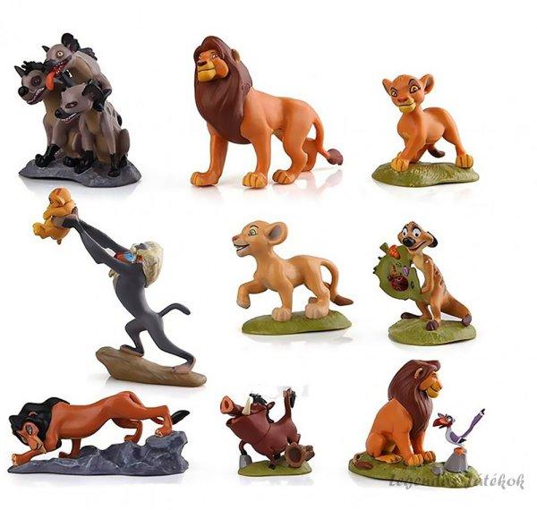 9 db-os Oroszlánkirály Lion King figura szett