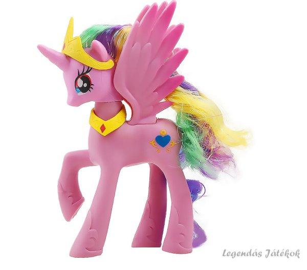 Én kicsi pónim - My little pony - Princess Cadence jellegű póni figura 15 cm