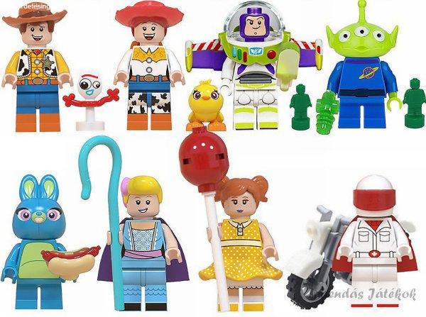 8 db-os Toy Story 4 mini figura szett