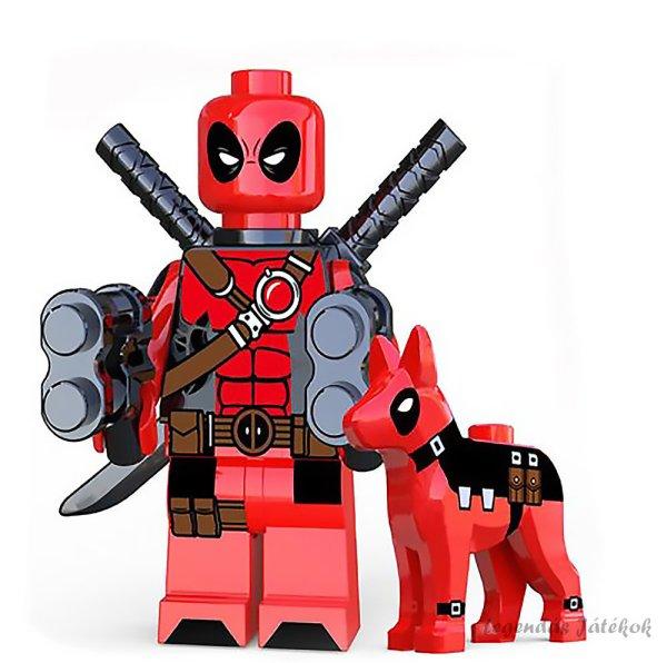 Deadpool kutyával mini figura