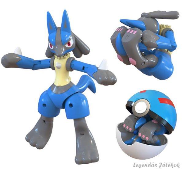 Pokemon labdába zárható Lucario figura 12 cm