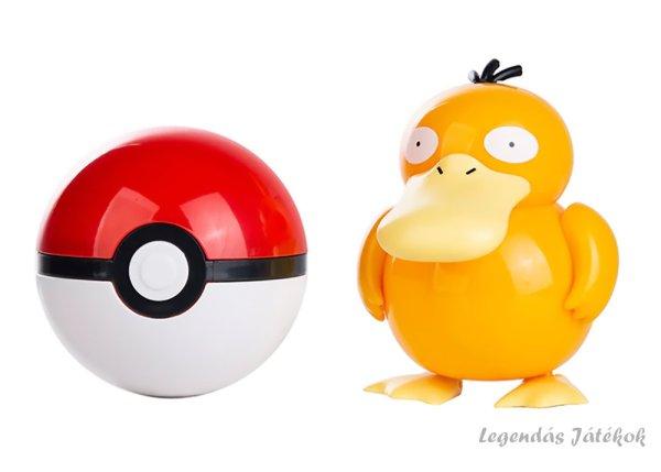 Pokemon labdába zárható Psyduck figura 10 cm