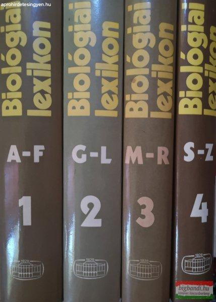 Biológiai lexikon 1-4. kötet