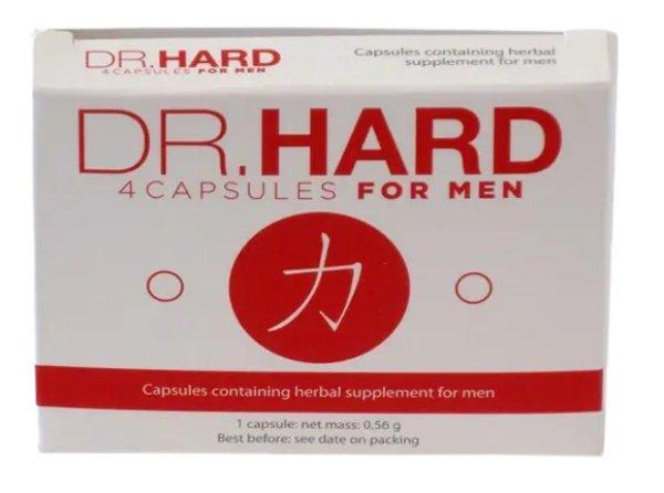 DR HARD + by XXL POWERING POTENCIANÖVELŐ KAPSZULA - 4 DB