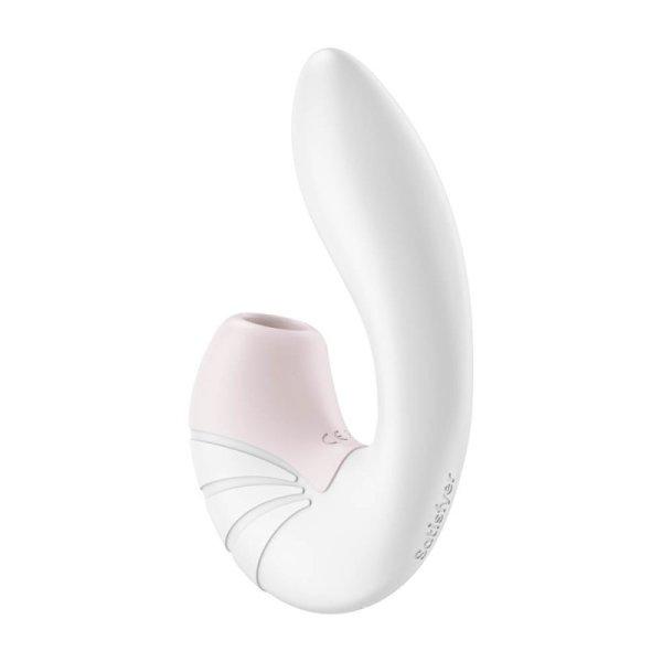 Satisfyer Supernova white AKKUS, LÉGHULLÁMOS 2IN1 VIBRÁTOR