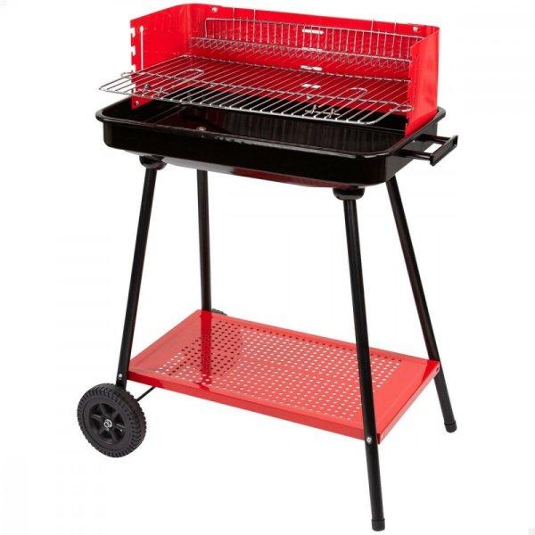 Szén barbecue kerekekkel Aktive Acél Műanyag Zománcozott fém 66 x 85 x 44
cm Piros MOST 47914 HELYETT 32343 Ft-ért!