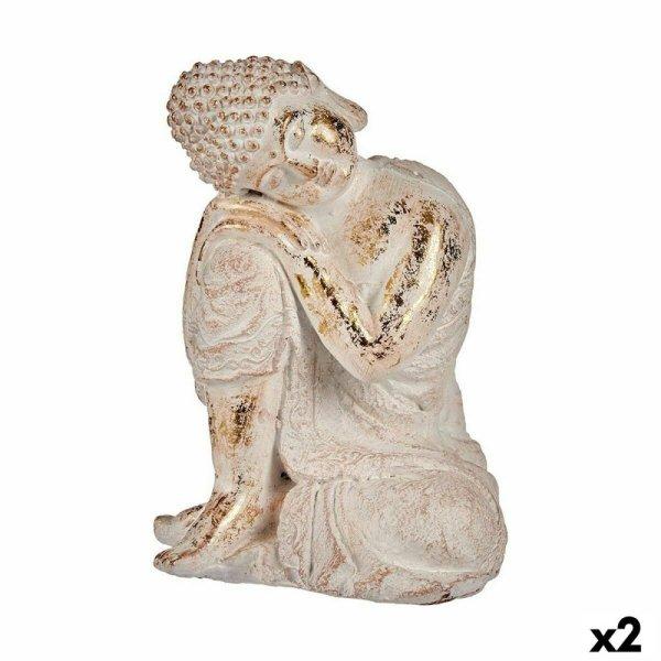 Dekoratív kerti figura Ibergarden CC20447 Polyresin Buddha 23 x 33 x 26 cm (2
egység) MOST 45161 HELYETT 30772 Ft-ért!