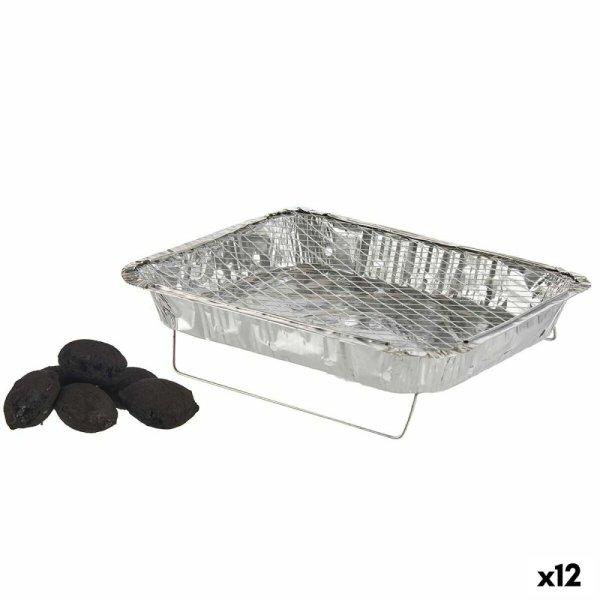 Eldobható grill Alumínium Faszén 30 x 5,3 x 46,5 cm (12 egység) MOST 64651
HELYETT 50863 Ft-ért!