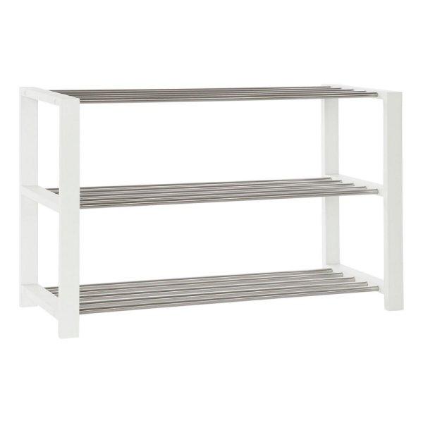 Cipőtartó DKD Home Decor 8424001835041 Fehér Többszínű Ezüst színű Fa
Fém 80 x 30 x 50 cm MOST 44426 HELYETT 26002 Ft-ért!