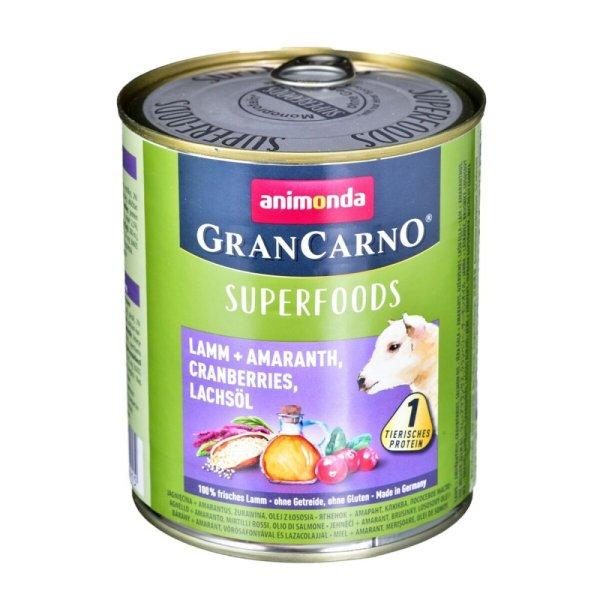 Nedves étel Animonda GranCarno Superfoods Fekete áfonya Bárány MOST 5058
HELYETT 3026 Ft-ért!