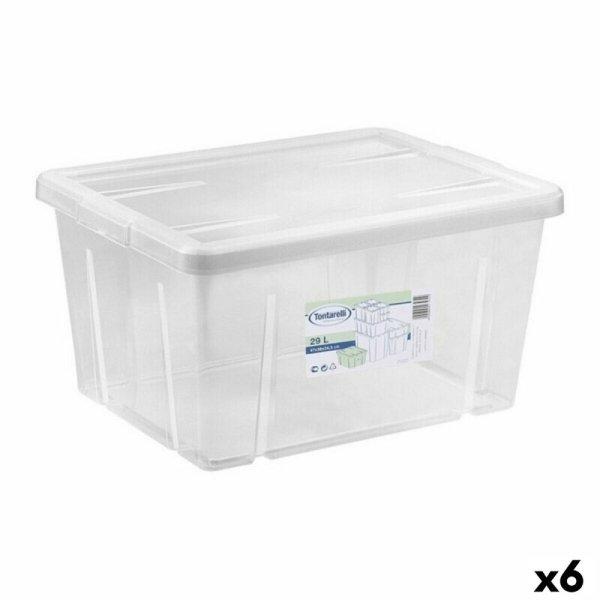 Tárolódoboz fedéllel Tontarelli Linea box 29 L 47 x 36 x 24,5 cm (6 egység)
MOST 53413 HELYETT 28623 Ft-ért!