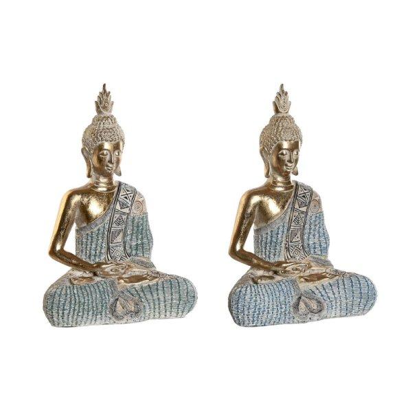 Dekoratív Figura DKD Home Decor 23 x 13 x 34 cm Kék Buddha Türkizkék Keleti
Decapé (2 egység) MOST 41518 HELYETT 24299 Ft-ért!
