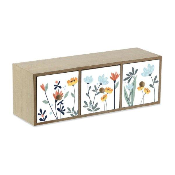 Ékszeres doboz Versa Selene 11 x 11 x 33 cm Fa MDF MOST 14076 HELYETT 8425
Ft-ért!