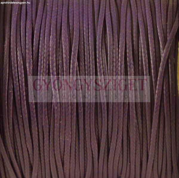 Viaszolt textilszál - Purple - 1mm