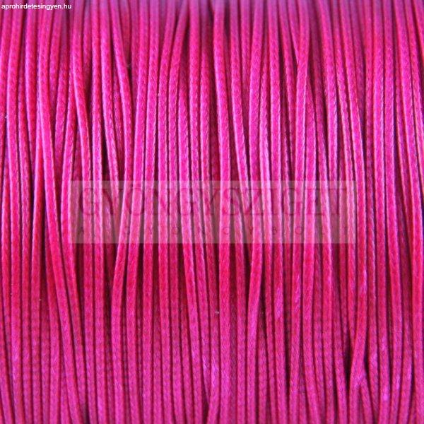 Viaszolt textilszál - Magenta - 1mm