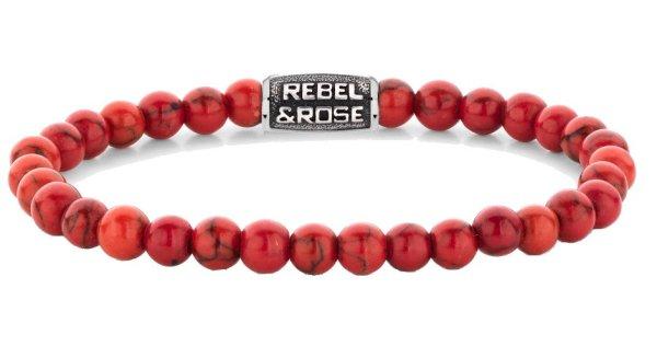 Rebel&Rose Gyöngy karkötő Red Delight Vintage RR-60118-V 20 cm -
L+