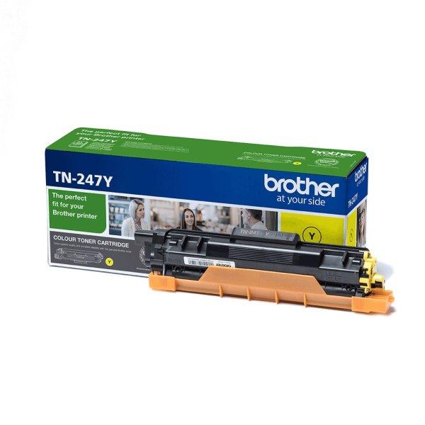 Brother TN-247Y (sárga) eredeti toner, ~2300 oldal