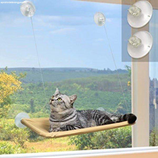 Ablakra rögzíthető macska ágy