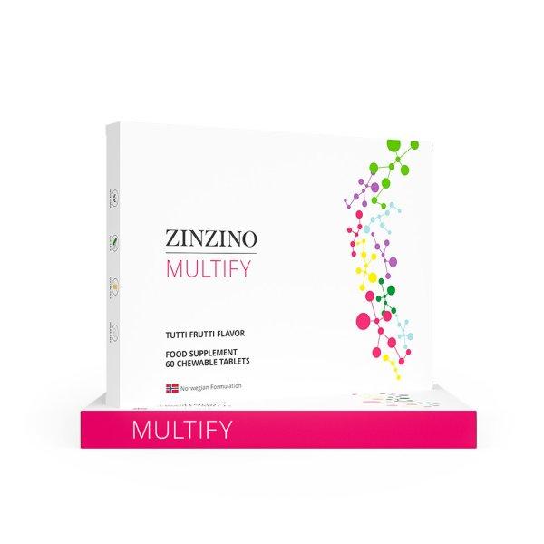 Zinzino Multify Kit Rágható multivitamin 60 db / 22 g