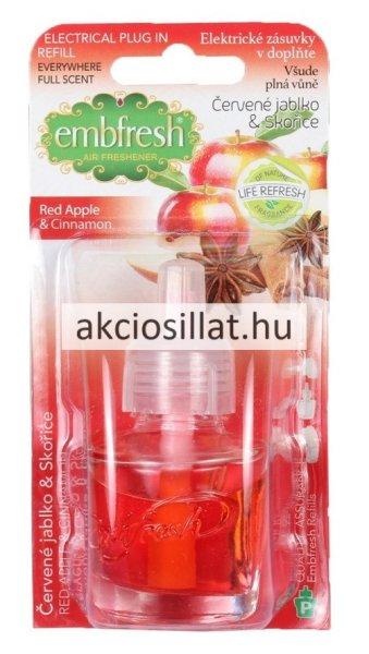 Embfresh Air+ Elektromos illatosító utántöltő Red Apple & Cinnamon 19ml