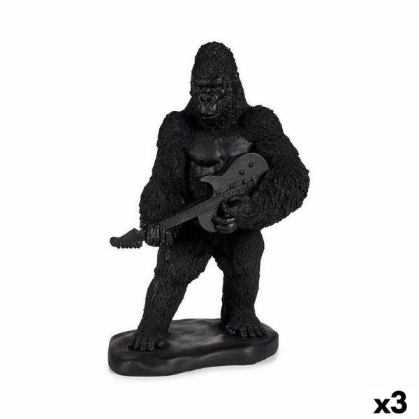 Dekoratív Figura Gorilla Gitár Fekete 17,5 x 38 x 27 cm (3 egység) MOST 51758
HELYETT 35270 Ft-ért!