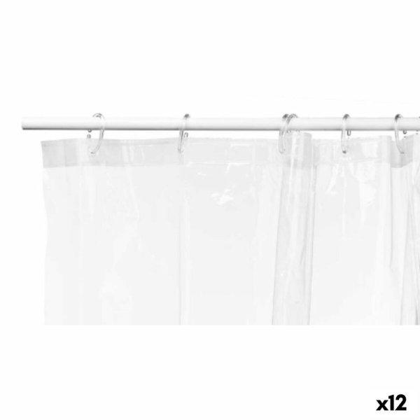 Zuhanyfüggöny Berilo SC-MIX-01-TRANSP Átlátszó Polietilén EVA 180 x 180 cm
(12 egység) MOST 36962 HELYETT 22678 Ft-ért!