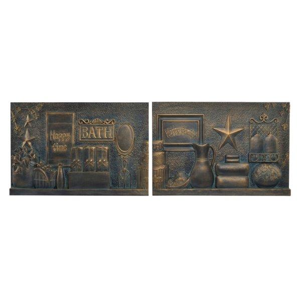 Fali Dekoráció DKD Home Decor Réz 60 x 4 x 40 cm (2 egység) (2 pcs) MOST
41402 HELYETT 24233 Ft-ért!