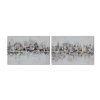 Kp DKD Home Decor 120 x 2,8 x 80 cm Absztrakt Loft (2 egys